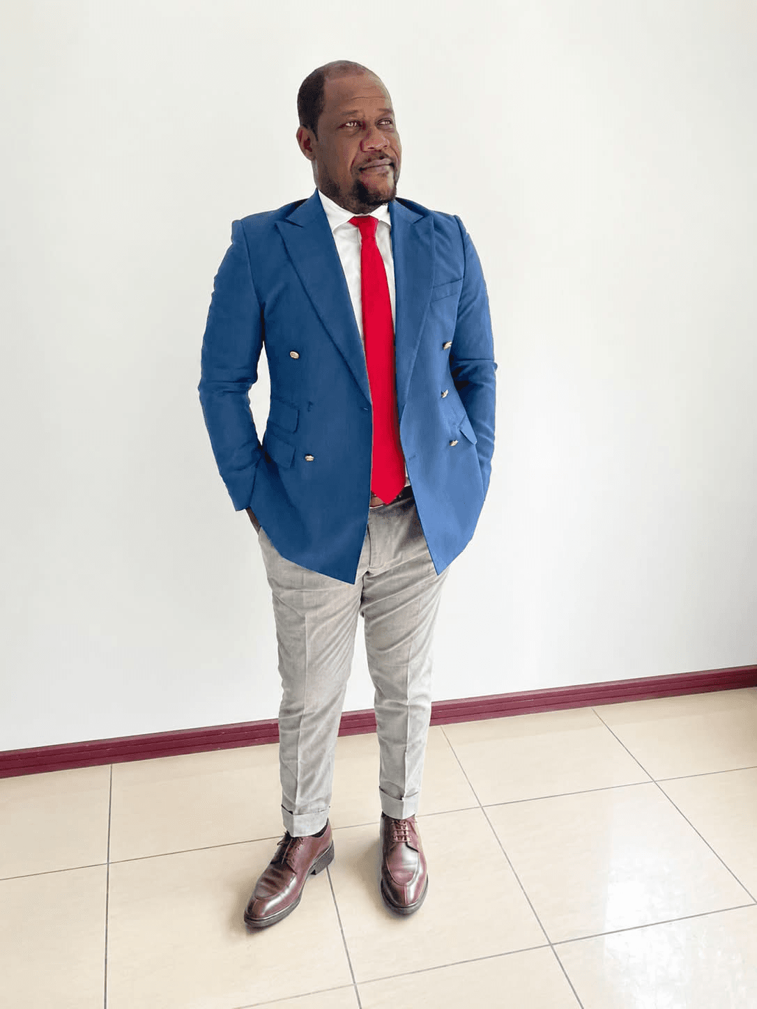 M. Tana TEBOH Taduis lors d'une rencontre de terrain