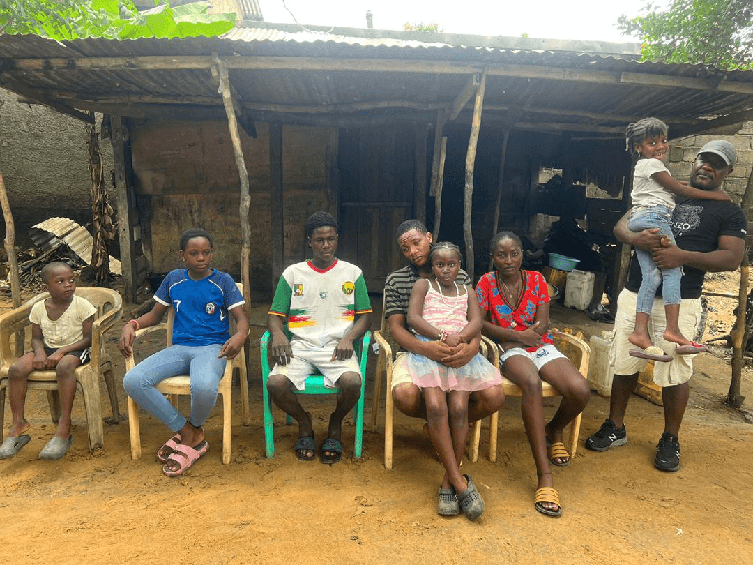 Programme Développement communautaire action d'ADEBES sur le terrain